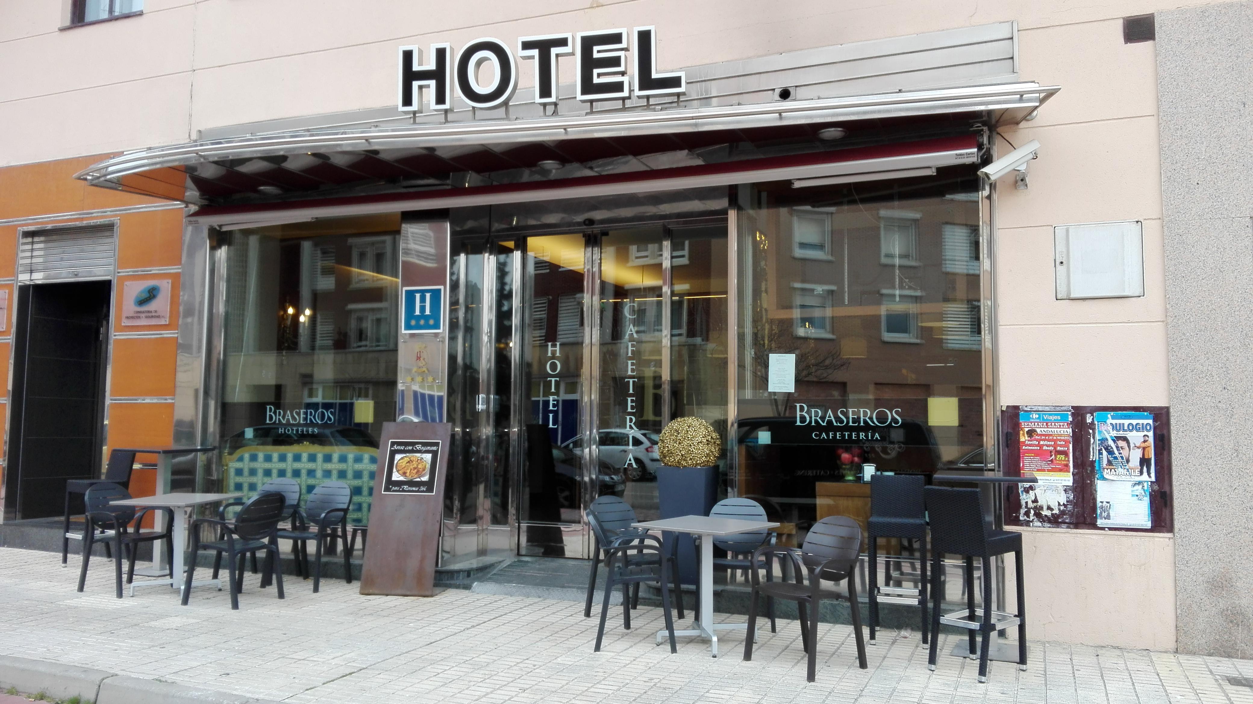 Hotel Los Braseros Burgos Exterior foto